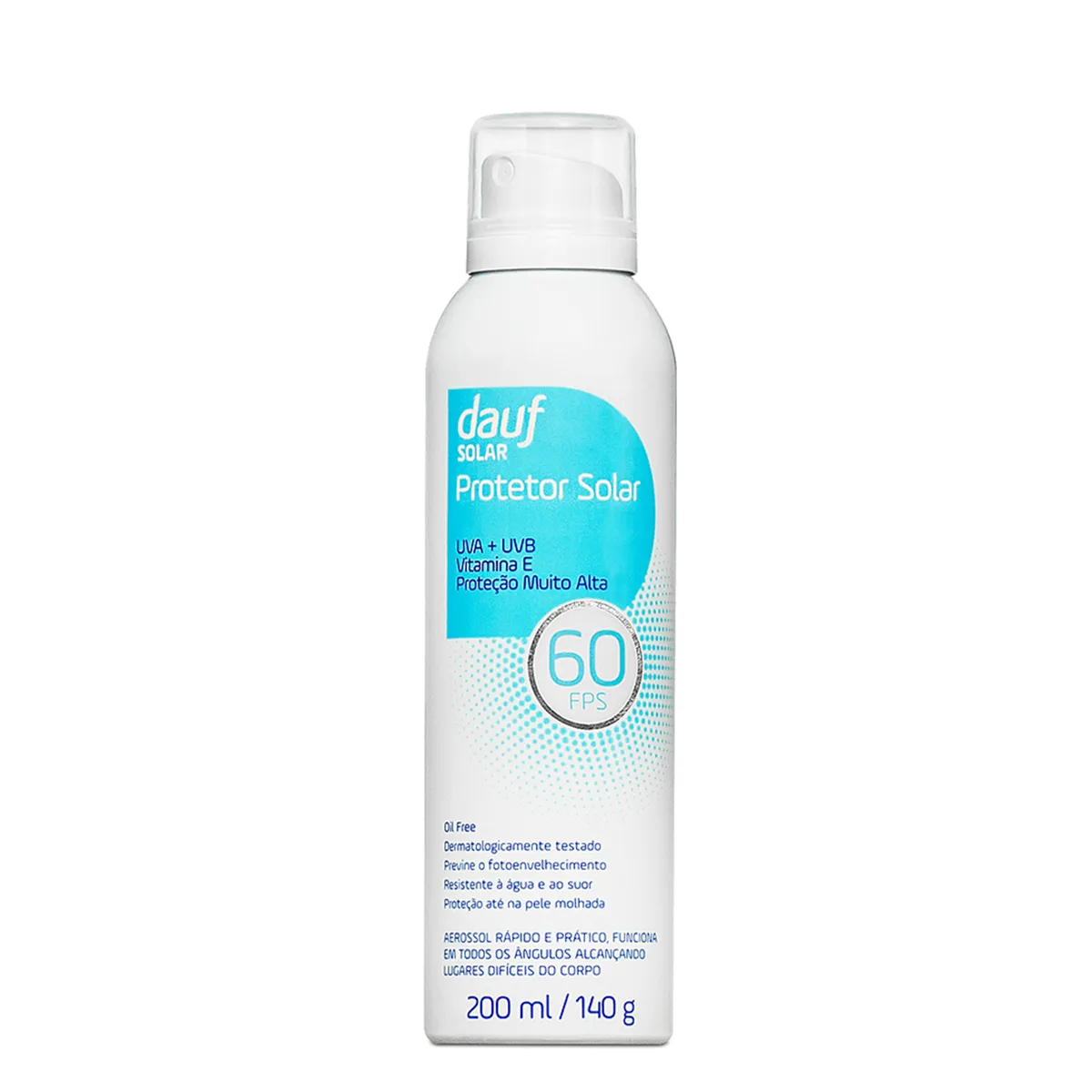 Protetor Solar Dauf Fps60 Aerossol 200ml