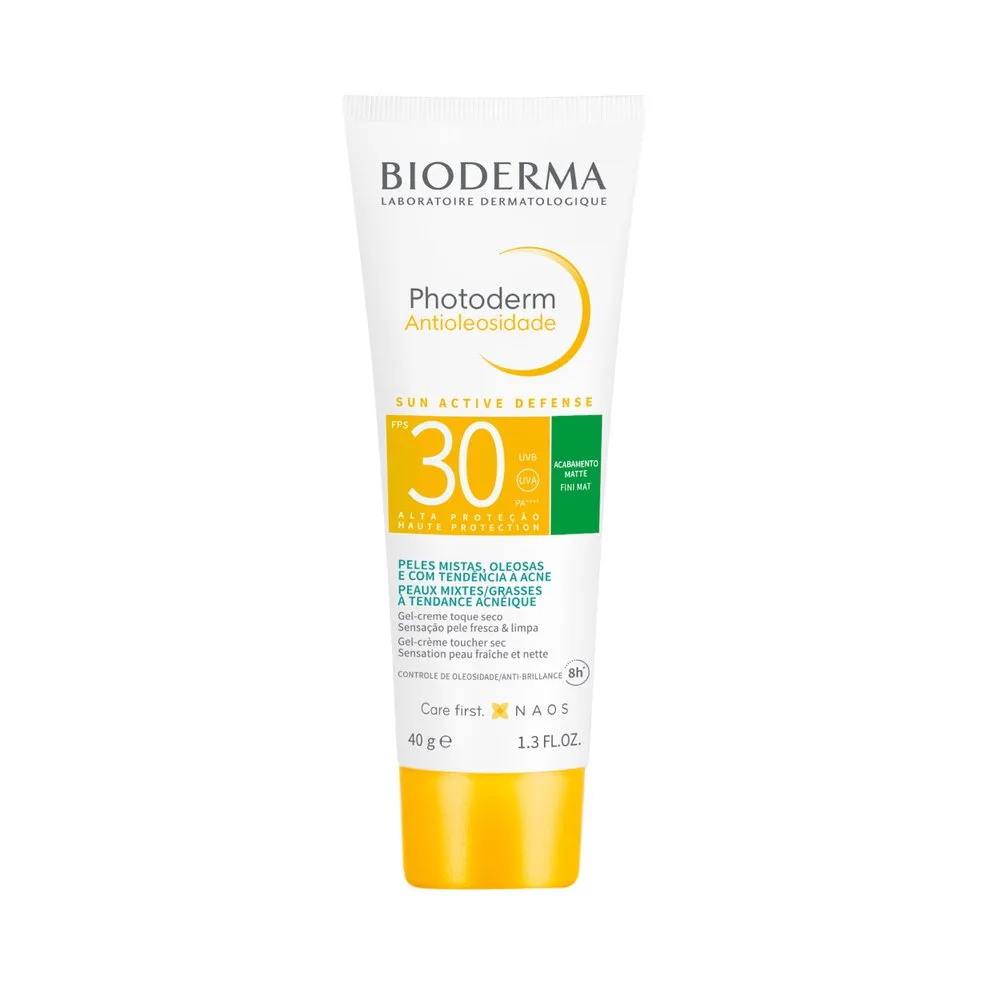 Protetor Solar Facial Bioderma Photoderm Antioleosidade FPS30 40g