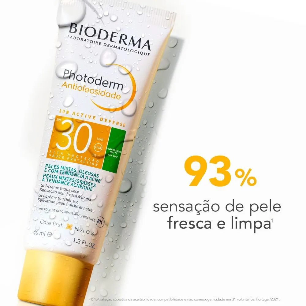 Protetor Solar Facial Bioderma Photoderm Antioleosidade FPS30 40g — foto 7