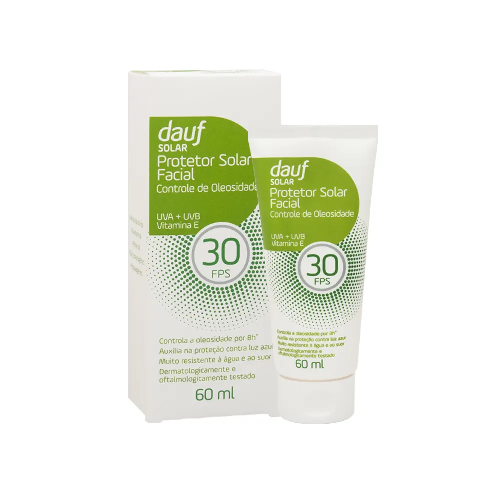 Protetor Solar Facial Dauf Controle de Oleosidade FPS30 60ml — foto 3