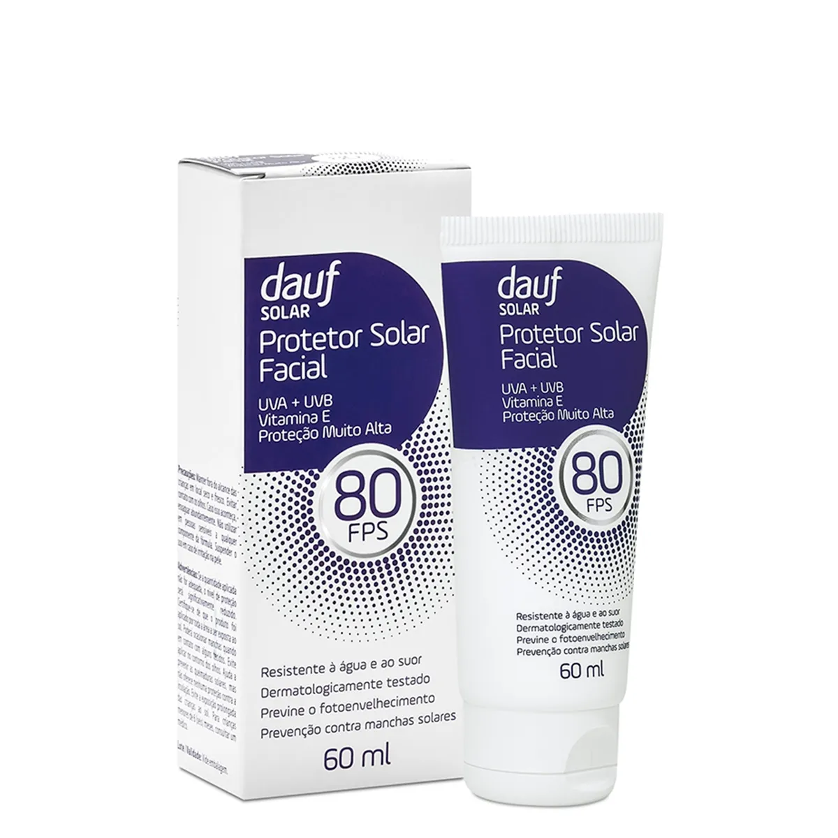 Protetor Solar Facial Dauf Fps80 60ml