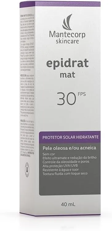 Protetor Solar Facial Epidrat Mat FPS30 Acabamento Matte 40ml — foto 3