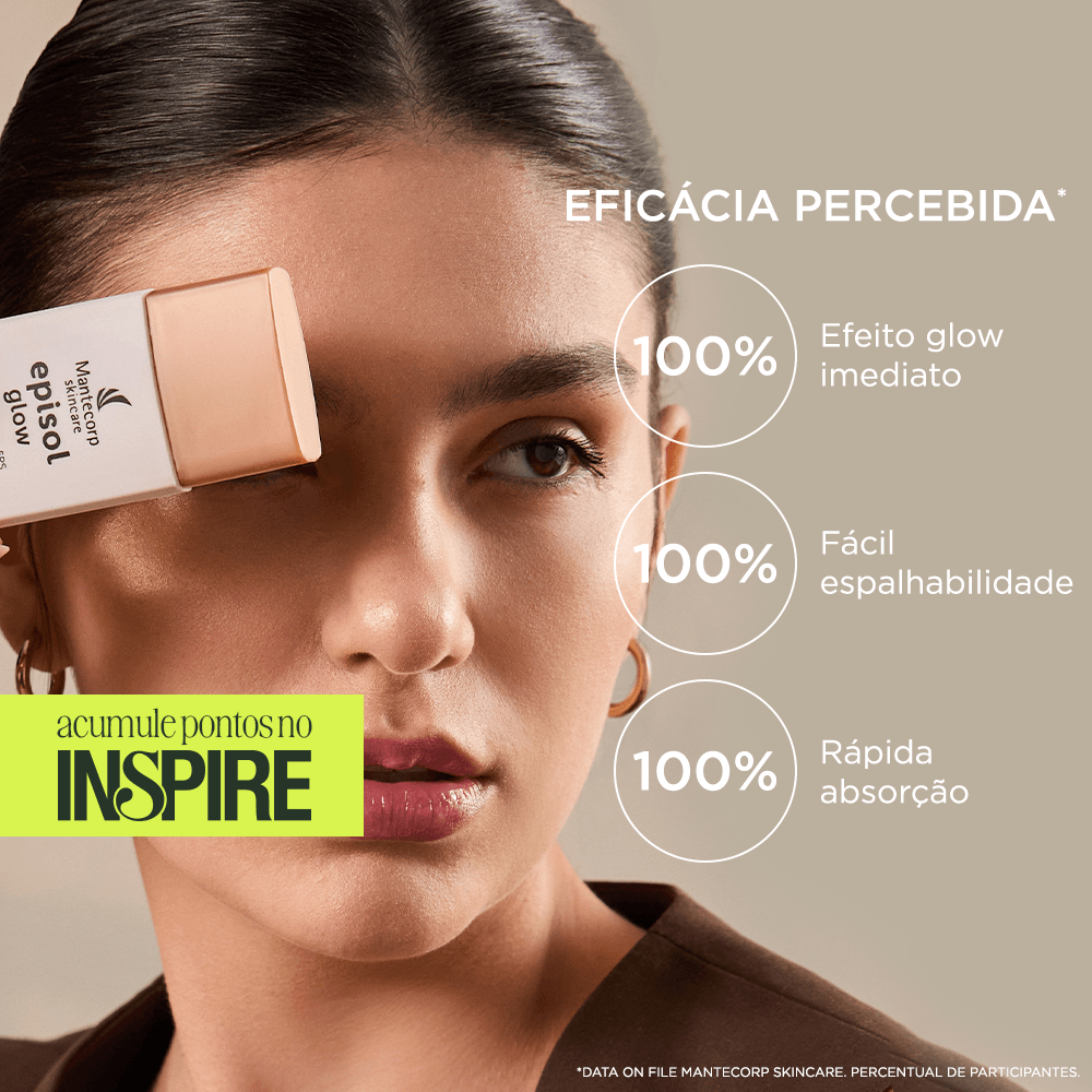 Protetor Solar Facial Iluminador Episol Glow FPS60 40ml — foto 4