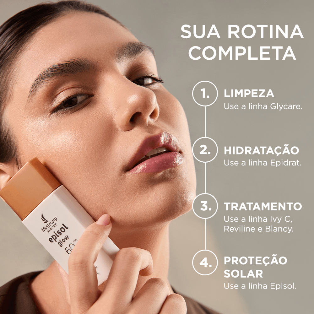 Protetor Solar Facial Iluminador Episol Glow FPS60 40ml — foto 8
