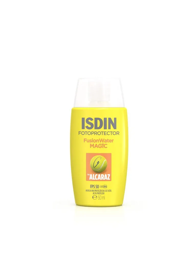 Protetor Solar Facial Isdin Fusion Water Magic Fps50 Fotoprotector 50ml