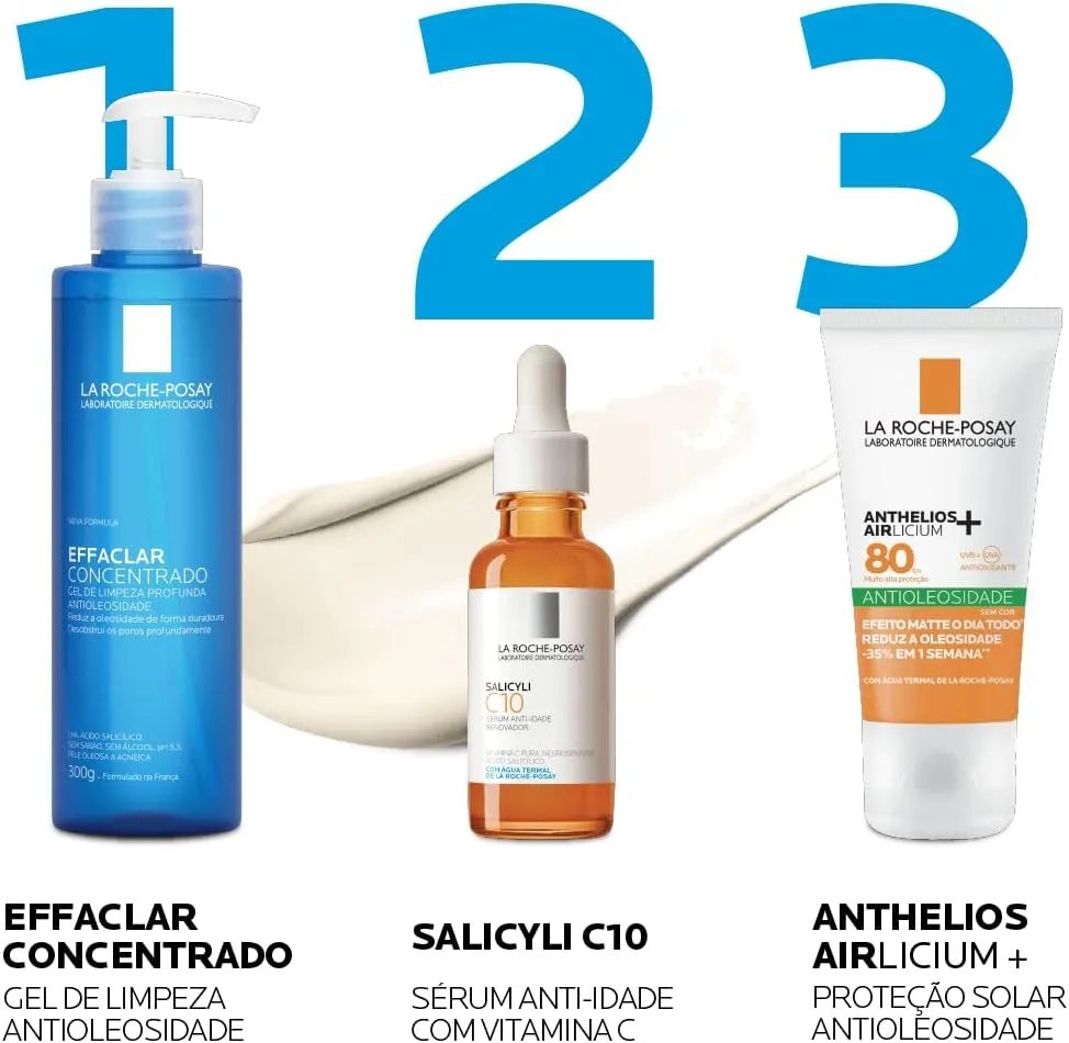 Protetor Solar Facial La Roche-Posay Anthelios Airlicium+ FPS80 40g — foto 7