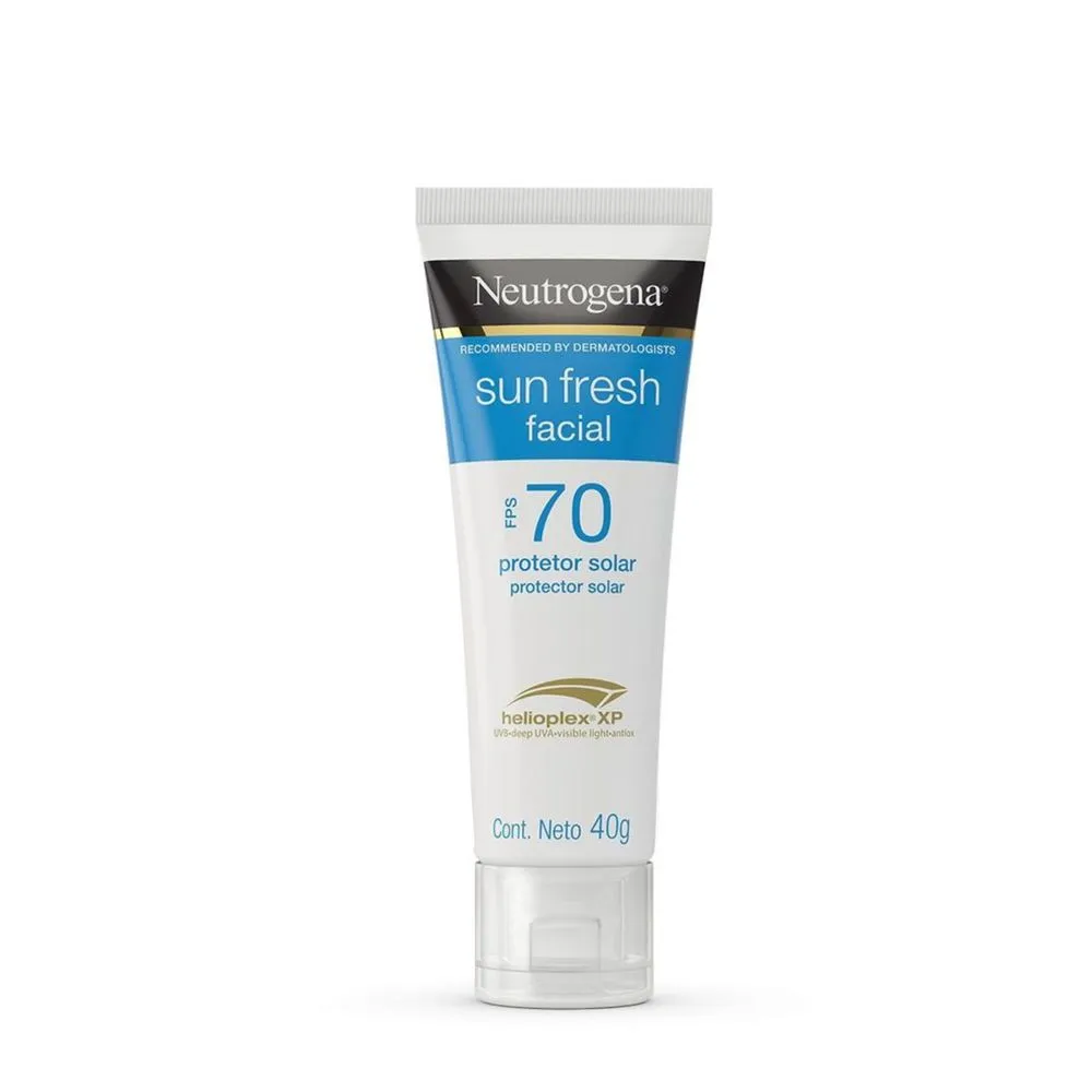 Protetor Solar Facial Neutrogena Sun Fresh FPS70 40g — foto 3