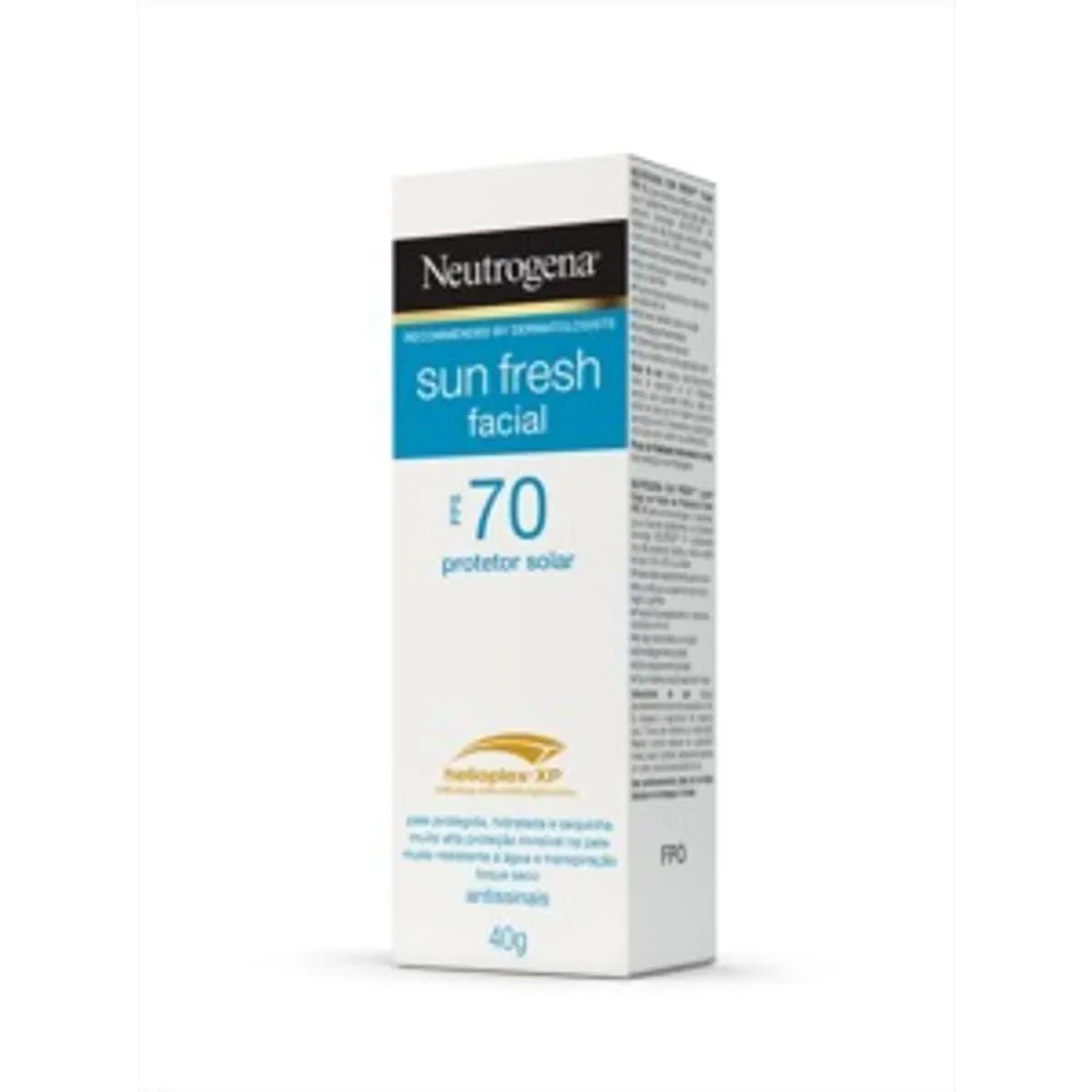 Protetor Solar Facial Neutrogena Sun Fresh FPS70 40g — foto 4