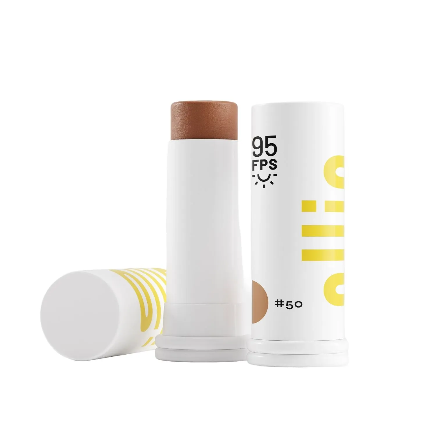 Protetor Solar Facial Ollie FPS95 Stick Com Cor 15g
