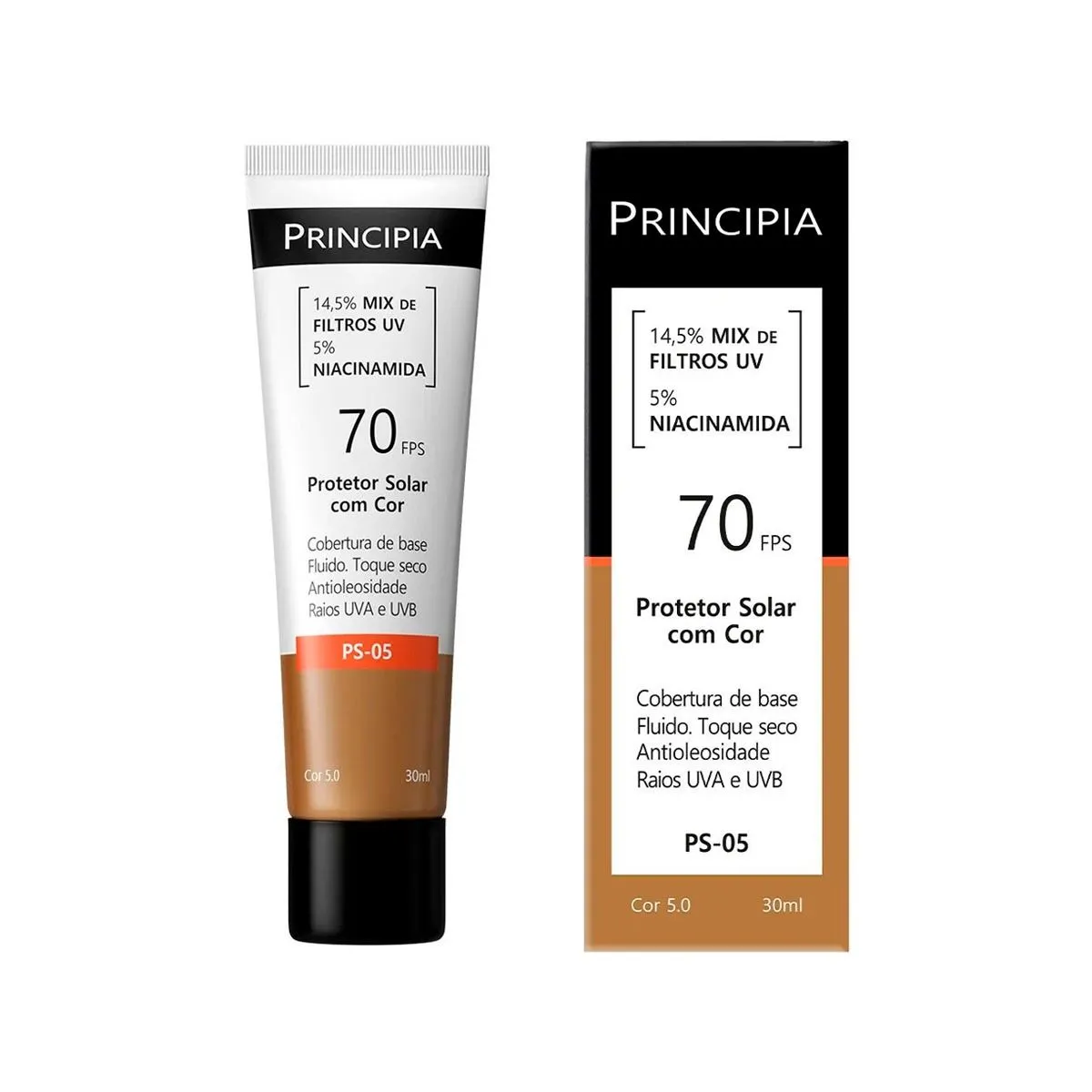 Protetor Solar Facial Principia Ps-05 5.0 Fps70 30ml