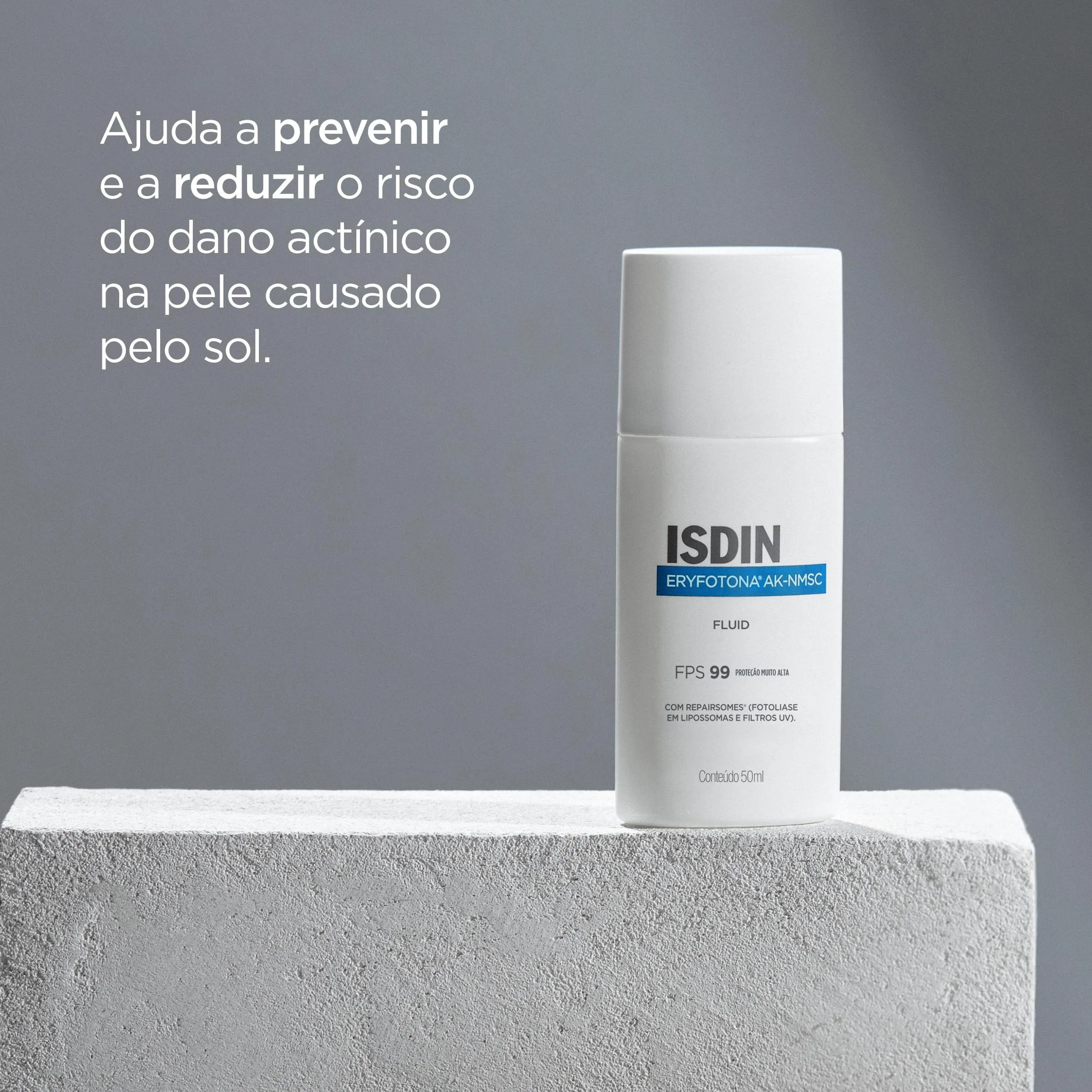 Protetor Solar ISDIN Eryfotona AK-NMSC FPS99 Fluid 50ml — foto 3