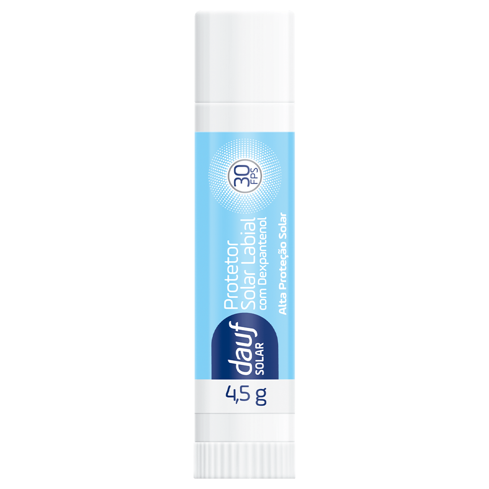 Protetor Solar Labial Dauf Com Dexpantenol Fps30 4,5g