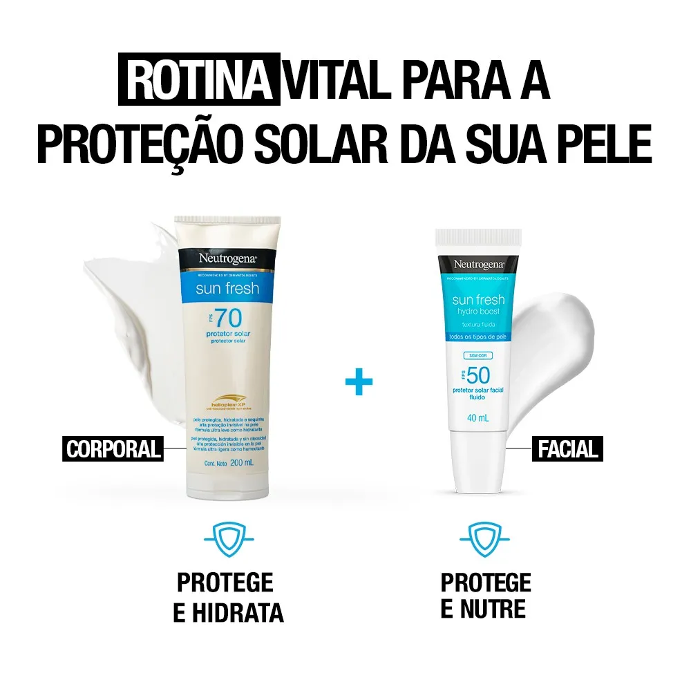 Protetor Solar Neutrogena Sun Fresh FPS70 200ml — foto 5