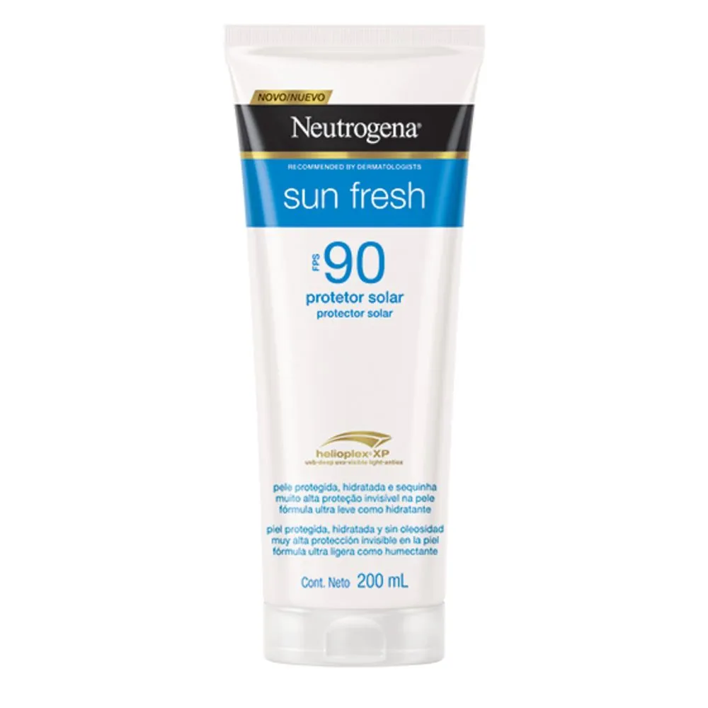 Protetor Solar Neutrogena Sun Fresh FPS90 200ml — foto 2
