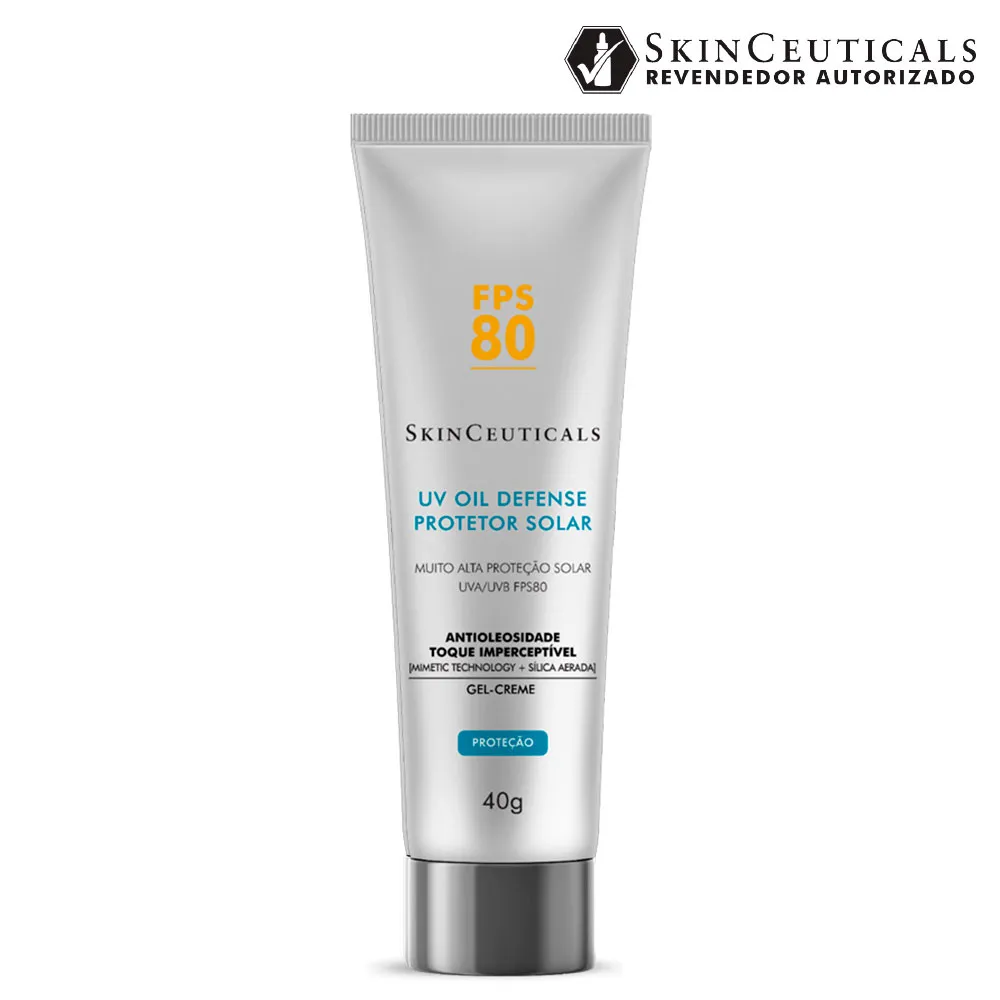Protetor Solar Skinceuticals UV Oil Defense FPS80 Resistente à Água 40g