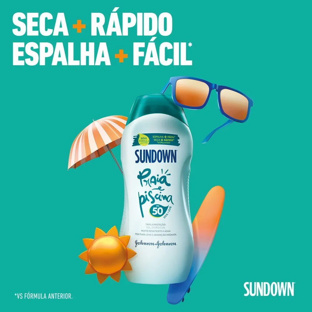 Protetor Solar Sundown Praia e Piscina FPS50 200ml — foto 3