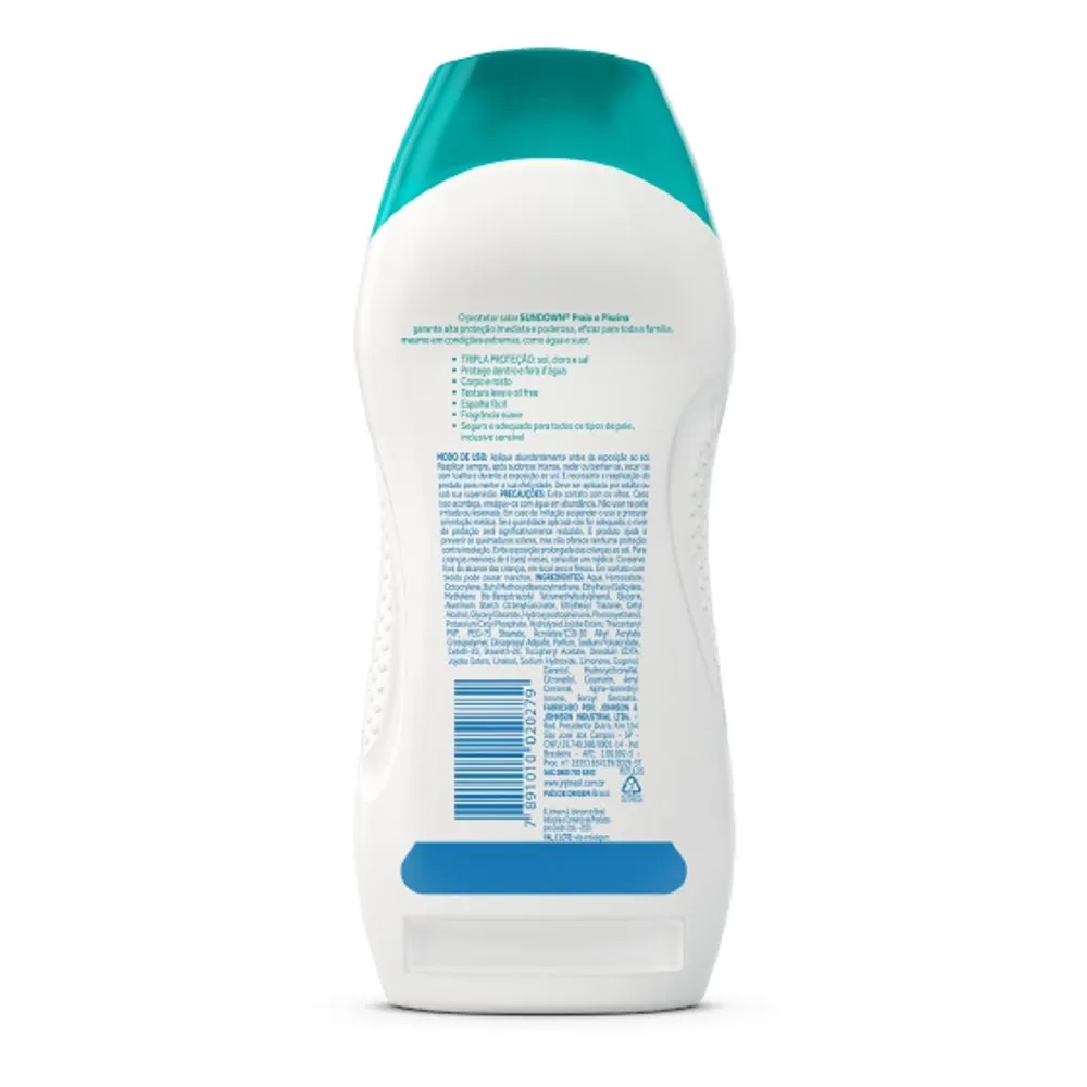Protetor Solar Sundown Praia e Piscina FPS50 200ml — foto 2