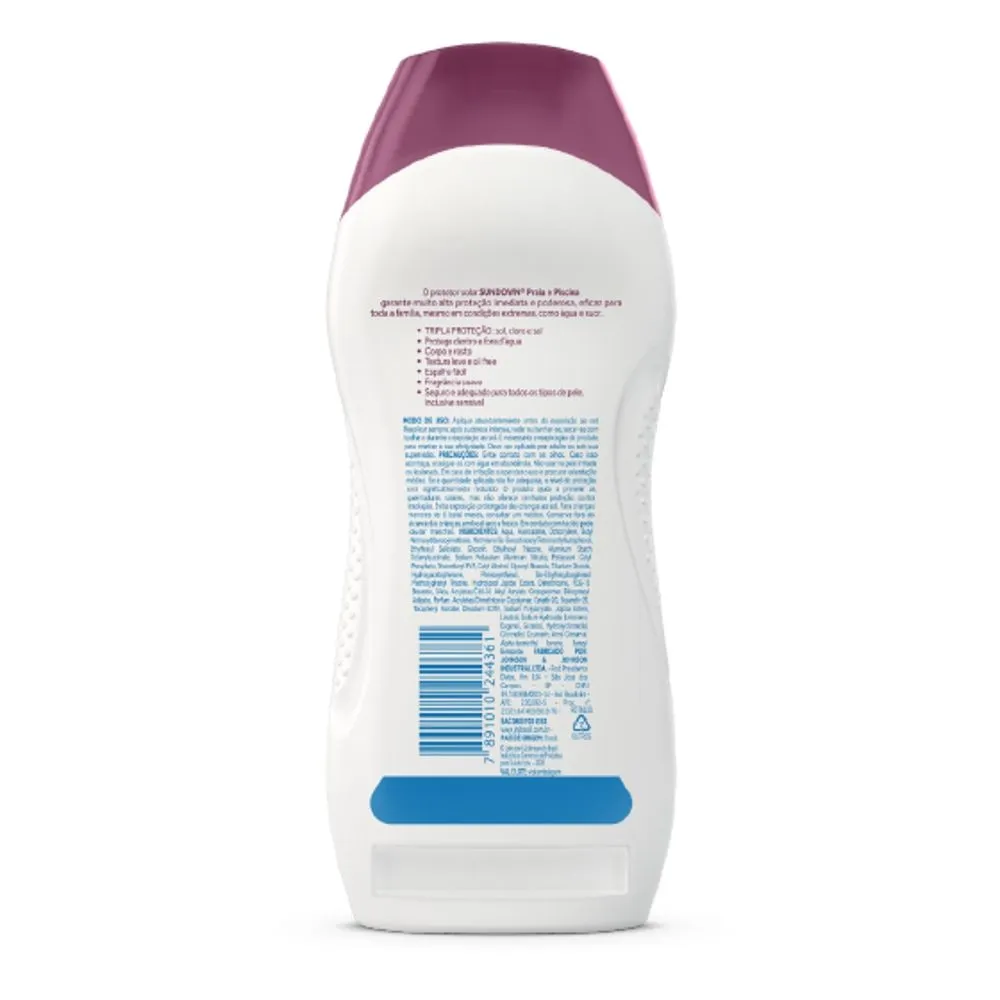Protetor Solar Sundown Praia e Piscina FPS70 200ml — foto 2