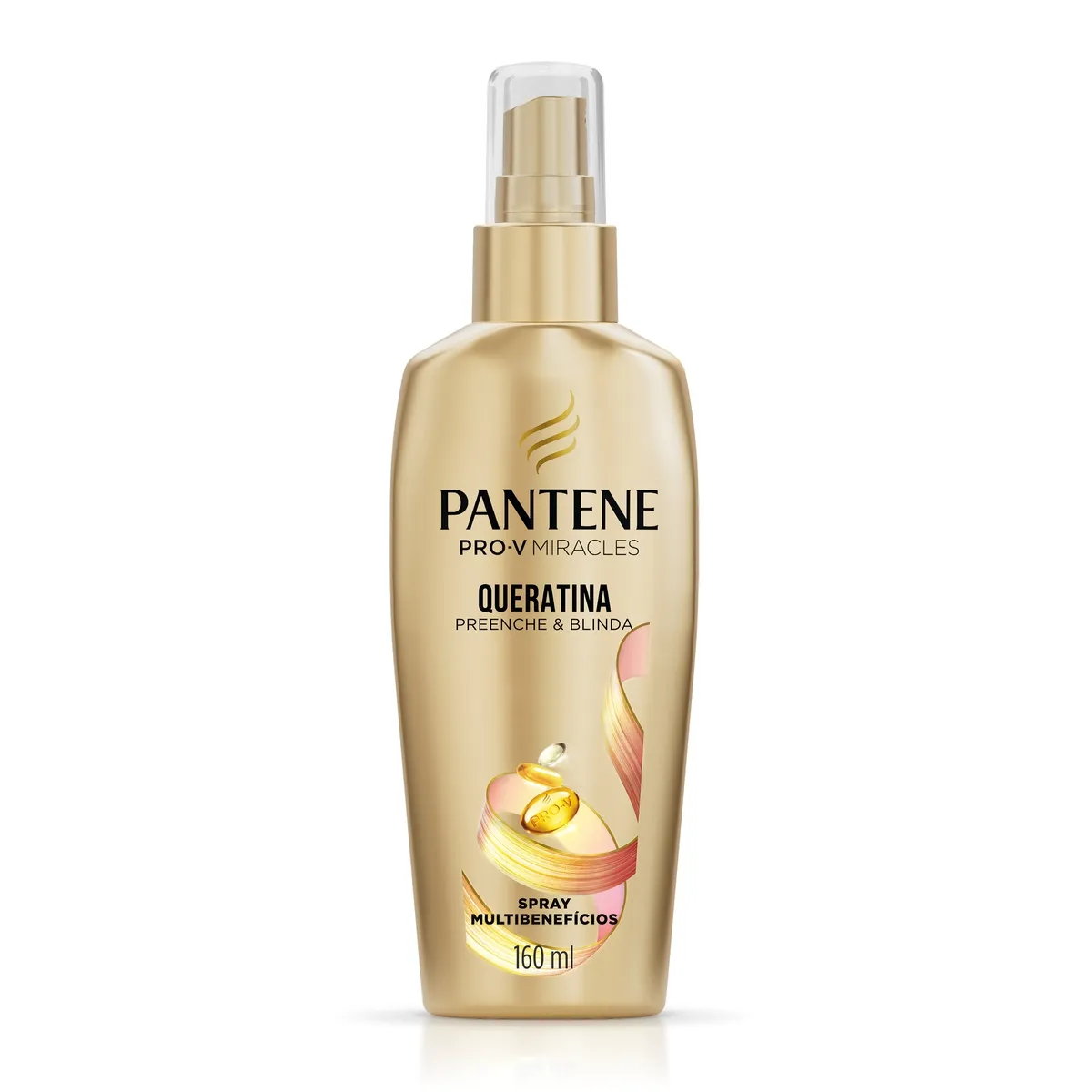 Protetor Térmico Pantene Pro-V Miracles Queratina Preenche & Blinda Spray 160ml