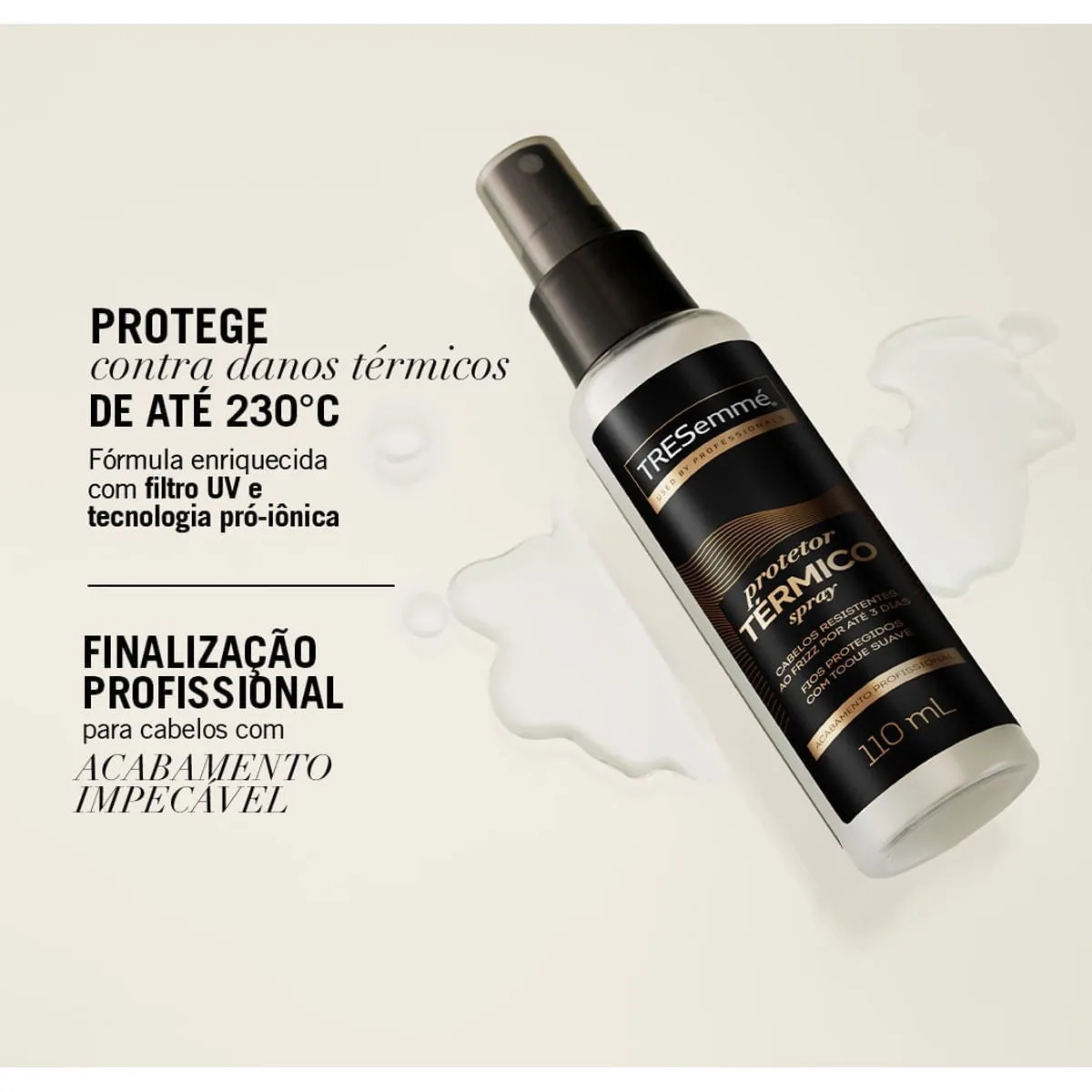 Protetor Térmico TRESemmé Antiumidade Proteção UV Spray 110ml — foto 7