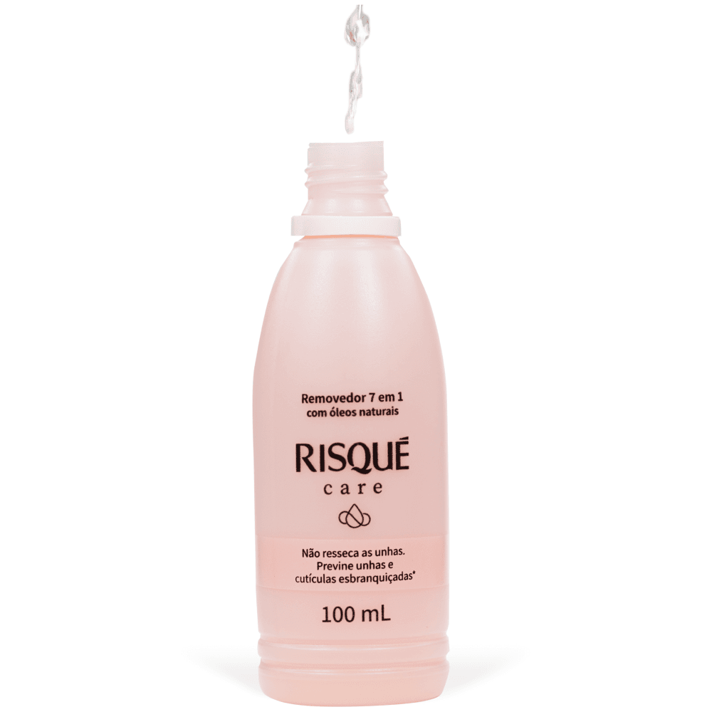 Removedor de Esmalte Risqué Care Sem Acetona Hipoalergênico 100ml — foto 2