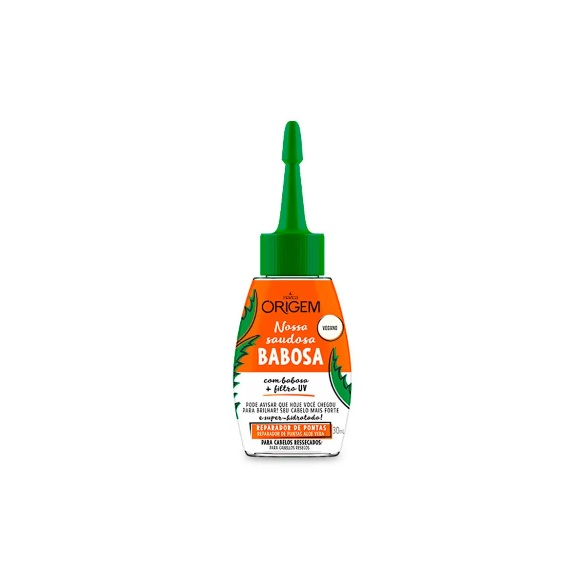 Reparador De ponta origem Nossa Saudosa Babosa vegano 30ml