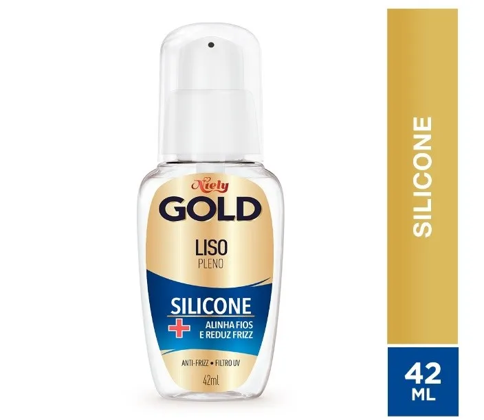 Reparador de Pontas Niely Gold Liso Pleno Silicone 42ml
