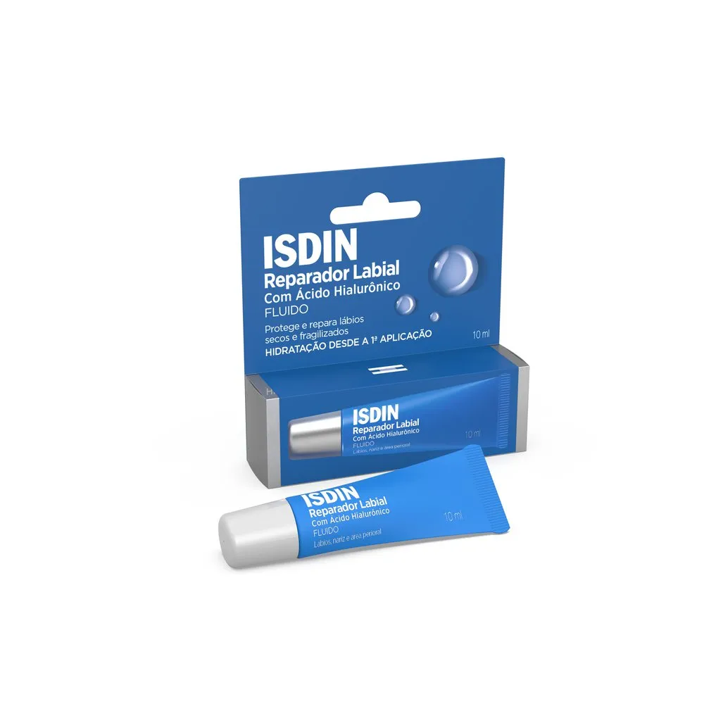 Reparador Labial ISDIN Fluido com Ácido Hialurônico e Bisabolol 10ml — foto 2