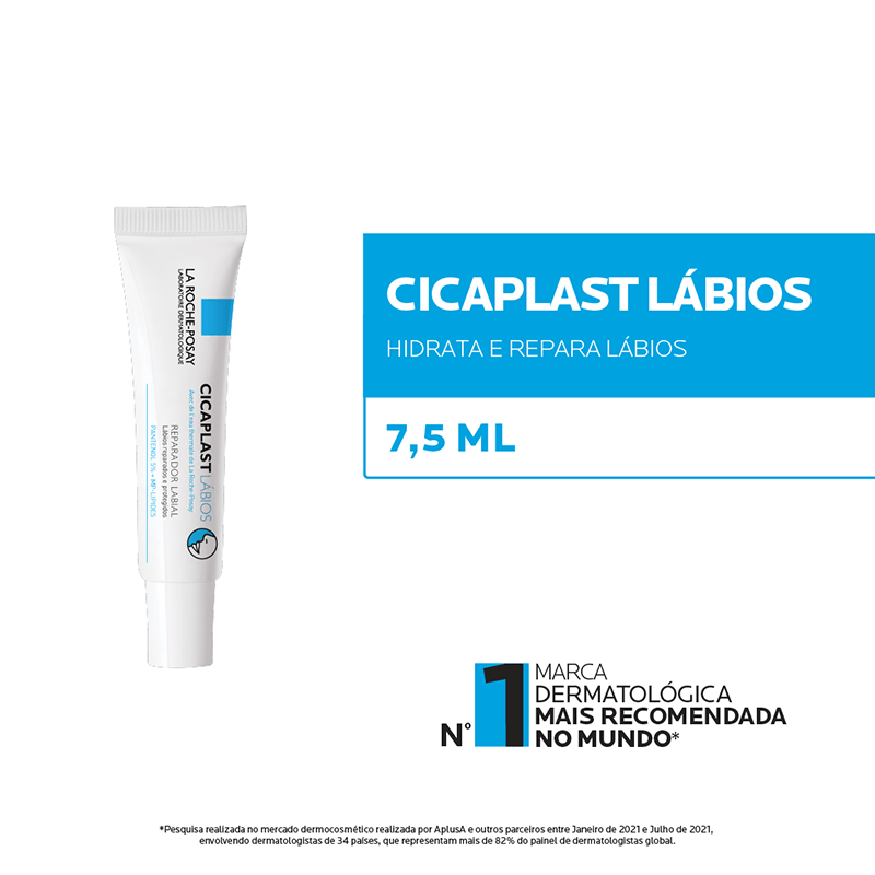 Reparador Labial La Roche-Posay Cicaplast Lábios 7,5ml — foto 3