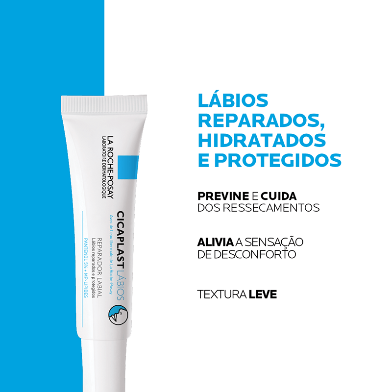 Reparador Labial La Roche-Posay Cicaplast Lábios 7,5ml — foto 4
