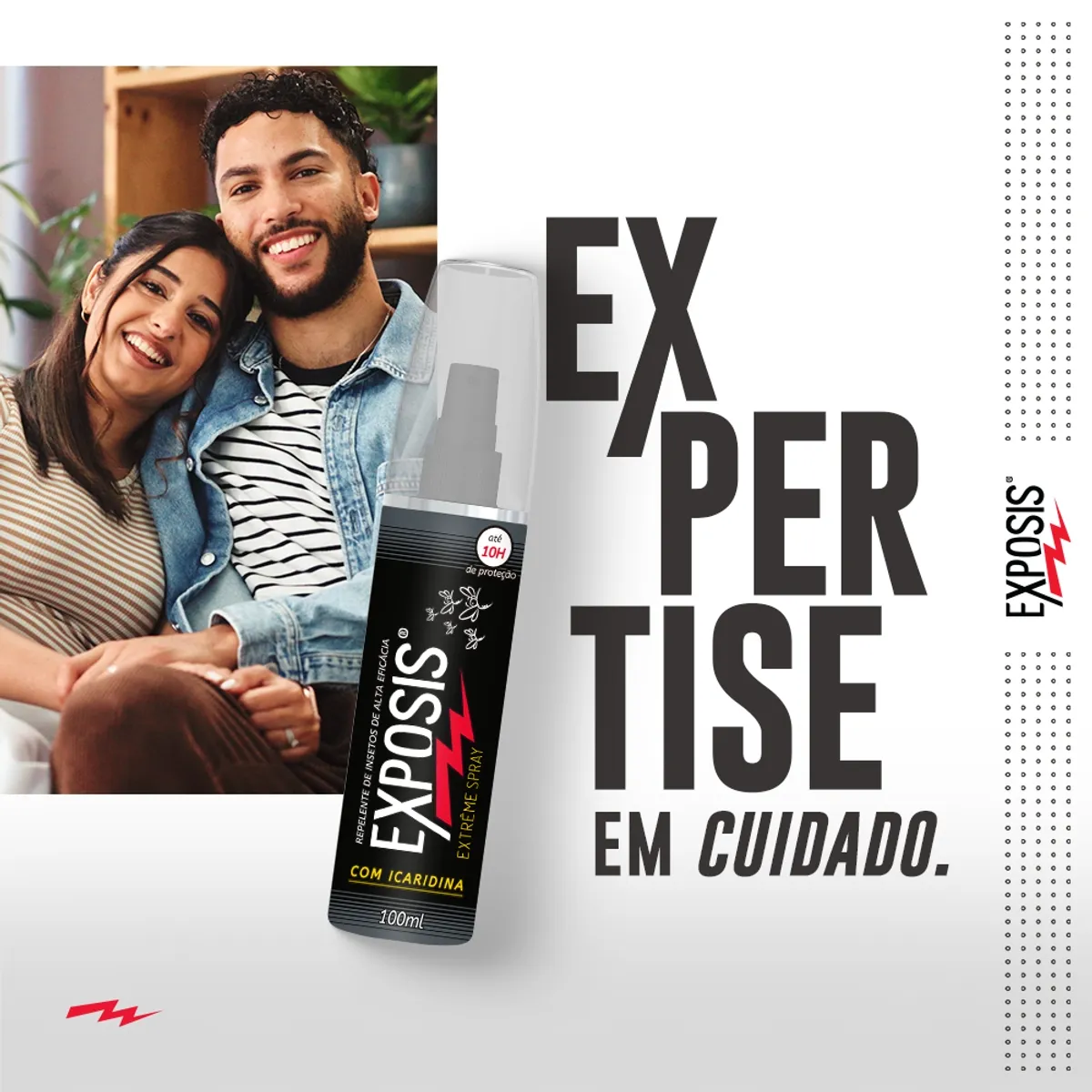 Repelente Exposis Extreme Spray 100ml — foto 2