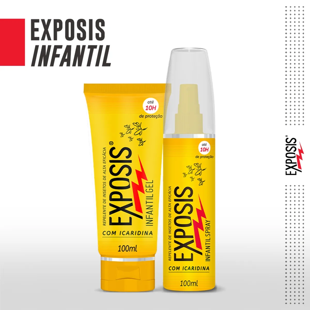 Repelente Exposis Infantil Gel 100ml — foto 6