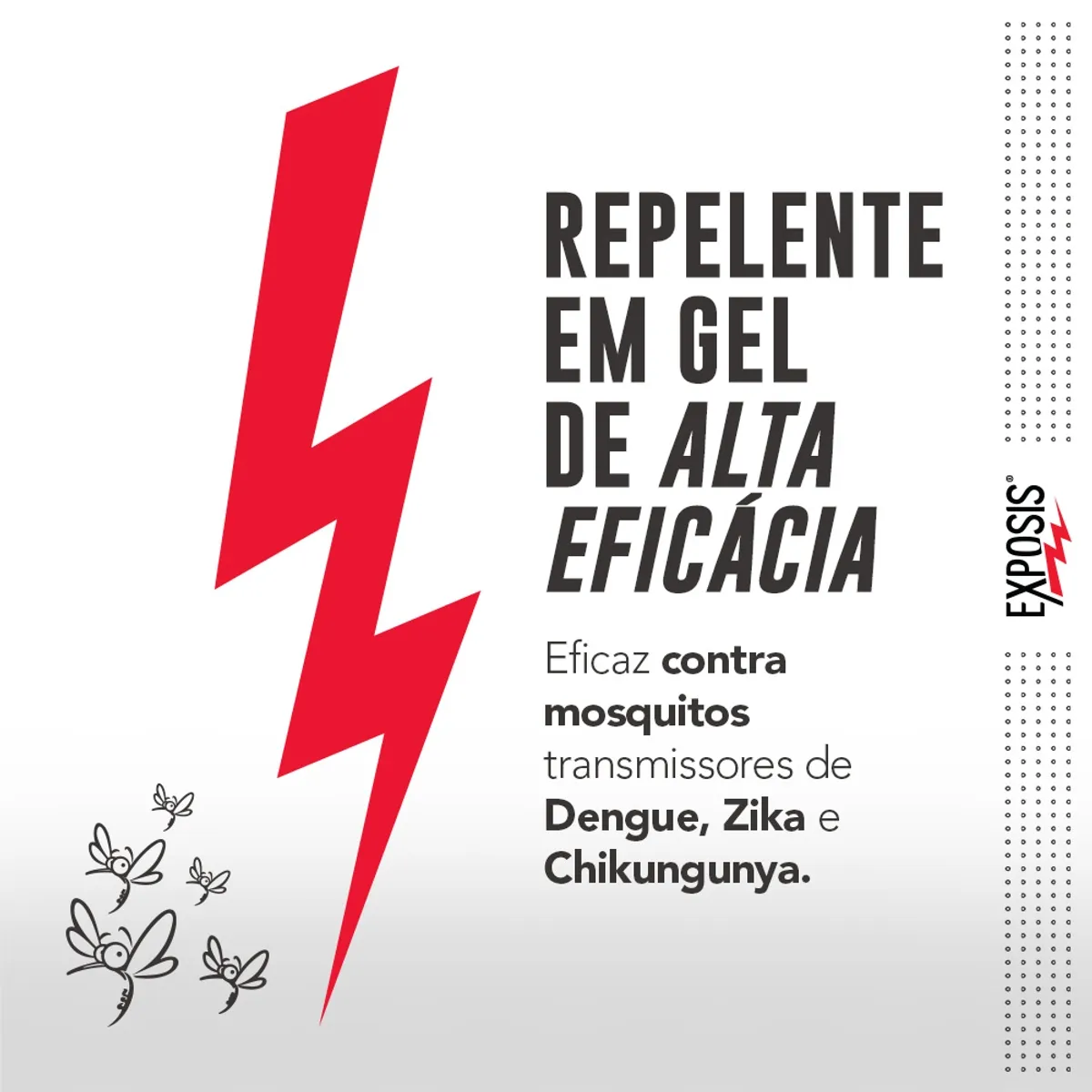 Repelente Exposis Infantil Gel 100ml — foto 3