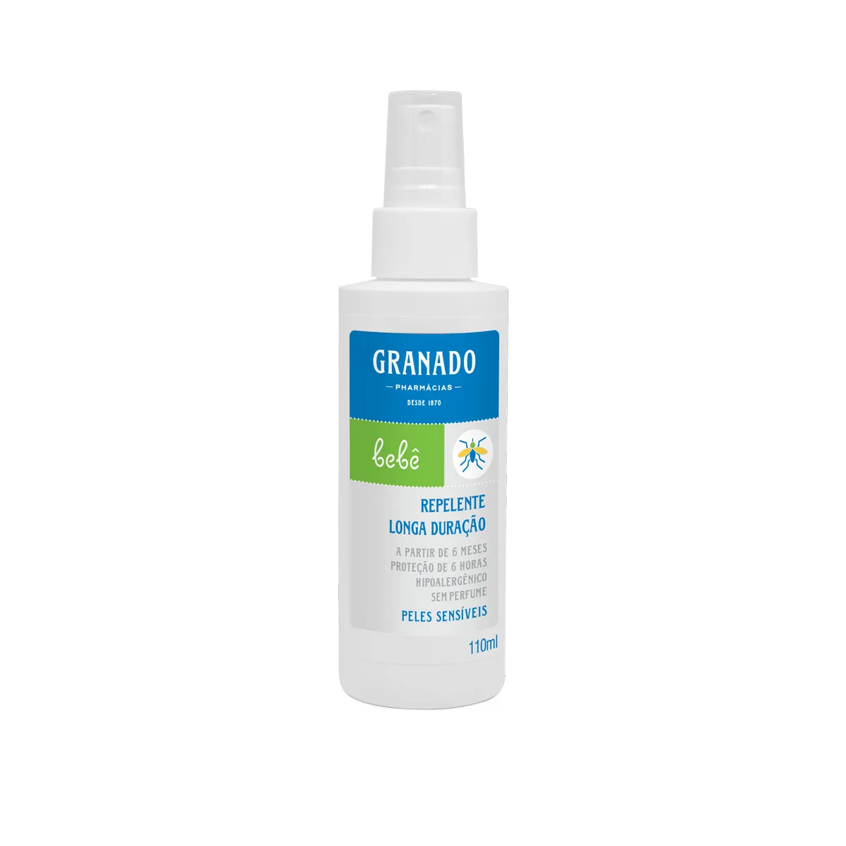 Repelente Granado Bebê Longa Duração Pele Sensível 110ml