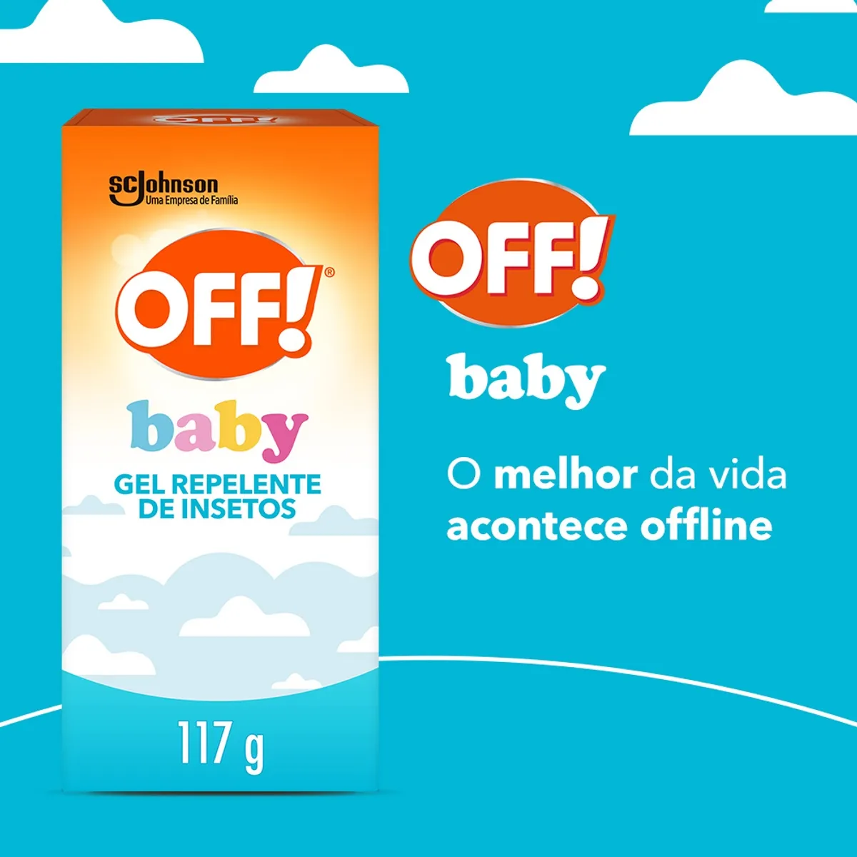 Repelente OFF! Baby Sem Perfume Gel 117g — foto 7