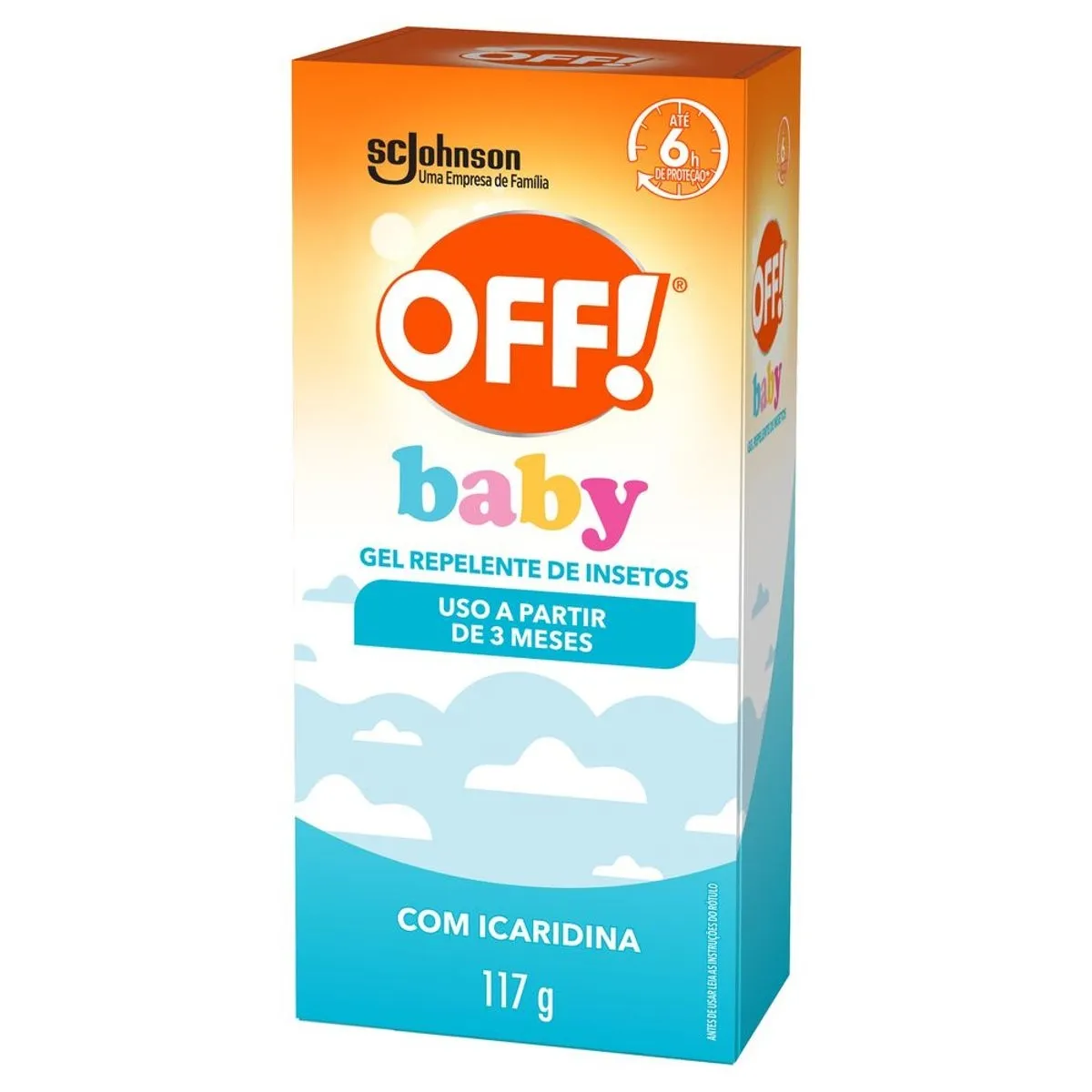 Repelente OFF! Baby Sem Perfume Gel 117g — foto 8