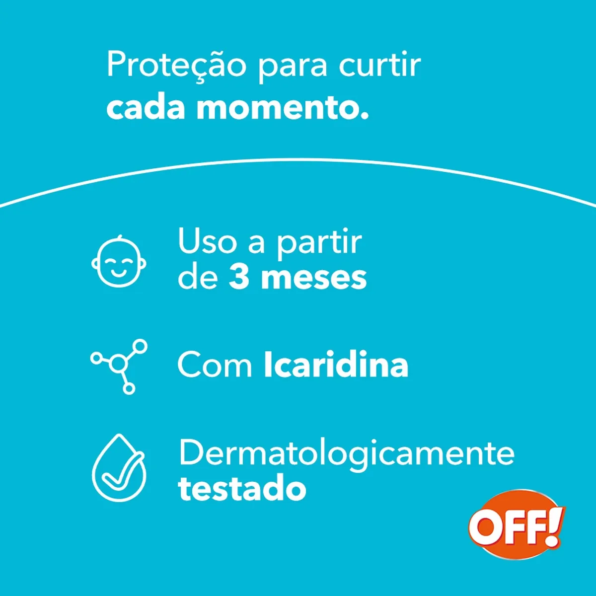 Repelente OFF! Baby Sem Perfume Gel 117g — foto 5