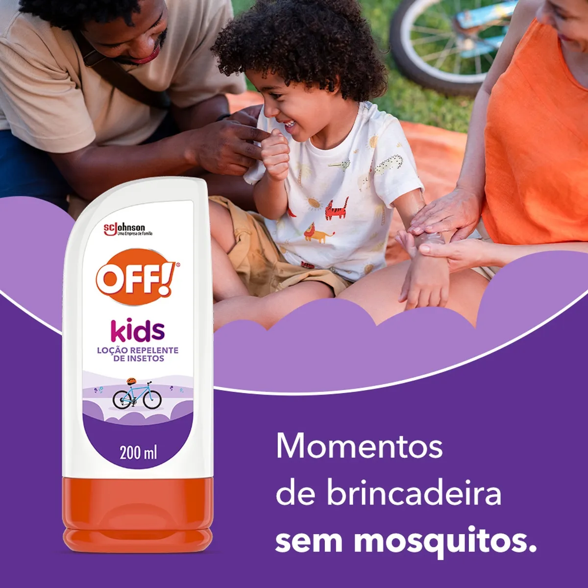 Repelente Off Kids Loção 200ml — foto 3