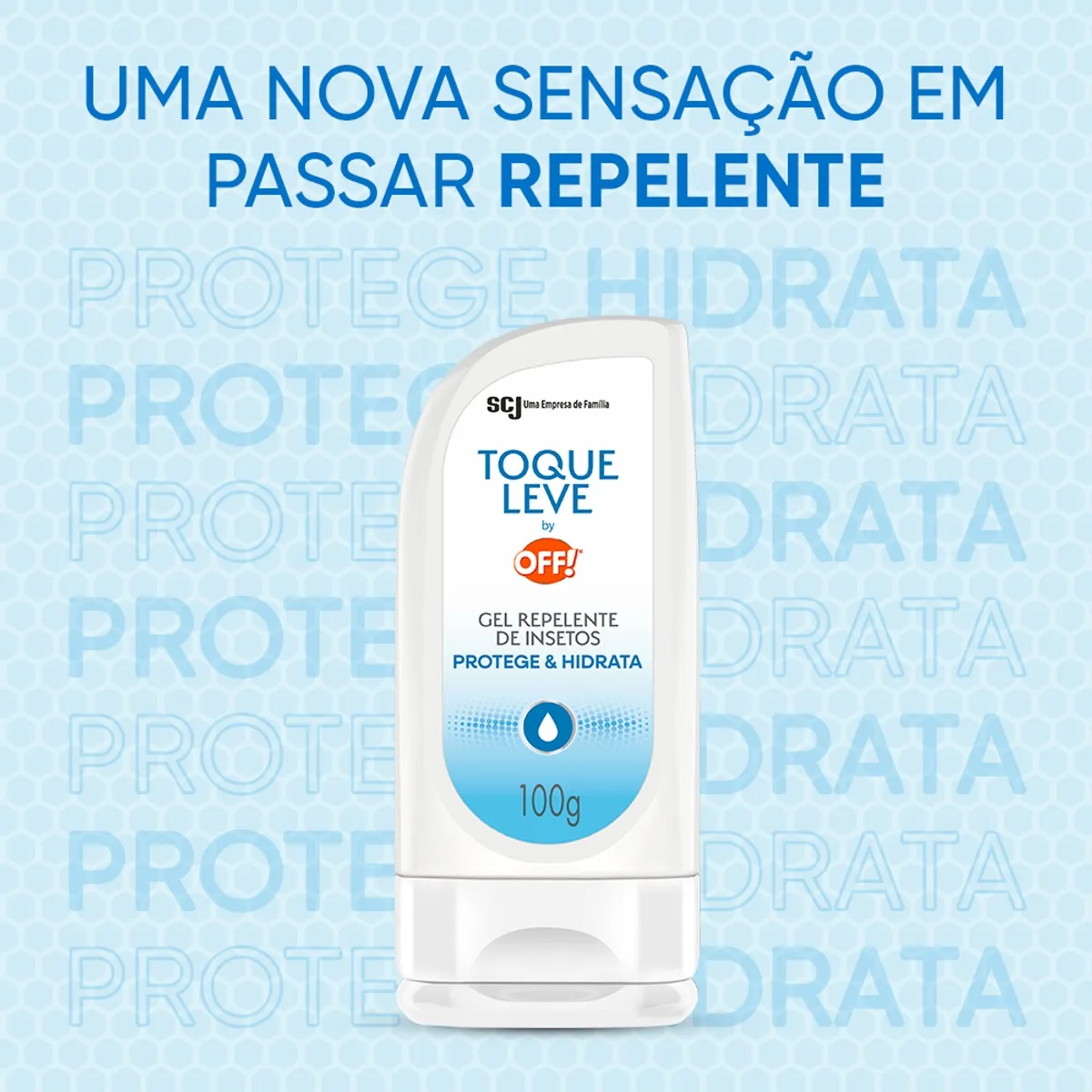 Repelente OFF! Toque Leve Icaridina Sem Perfume Gel 100g — foto 2