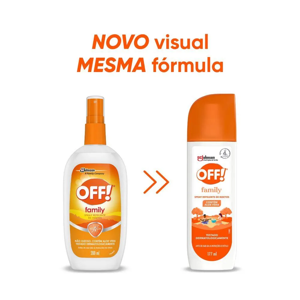 Repelente Spray Off! Family - 170ml — foto 3