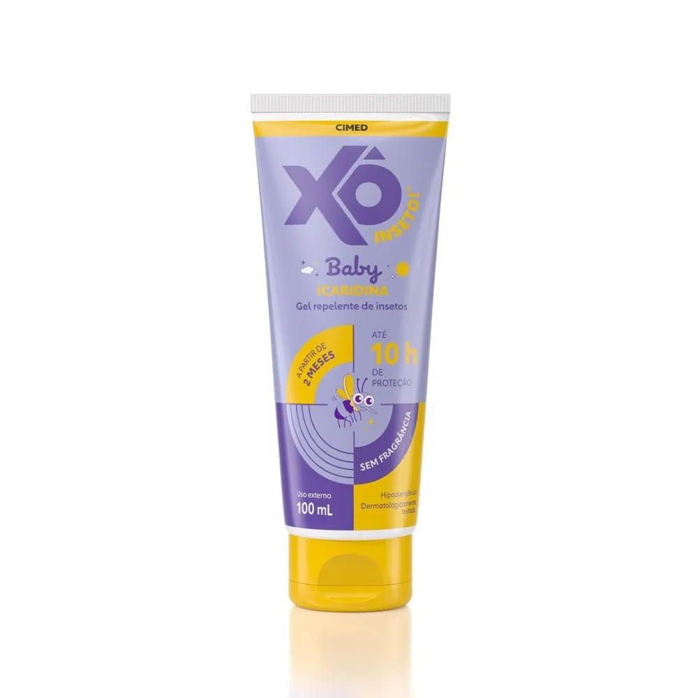 Repelente Xô Inseto Baby Icaridina Gel 100ml