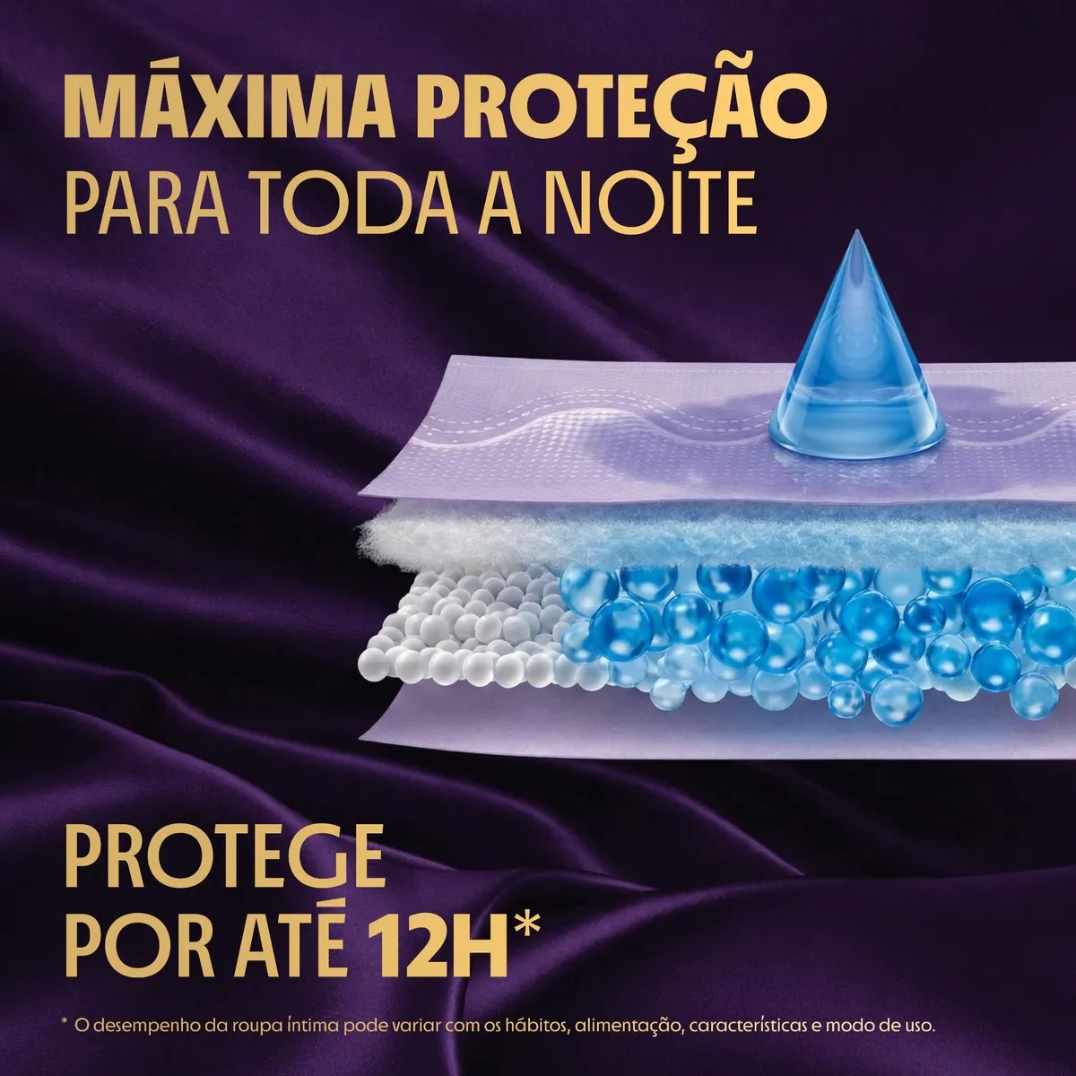 Roupa Íntima Plenitud Noturna Máxima Absorção G/XG 32 Unidades — foto 4
