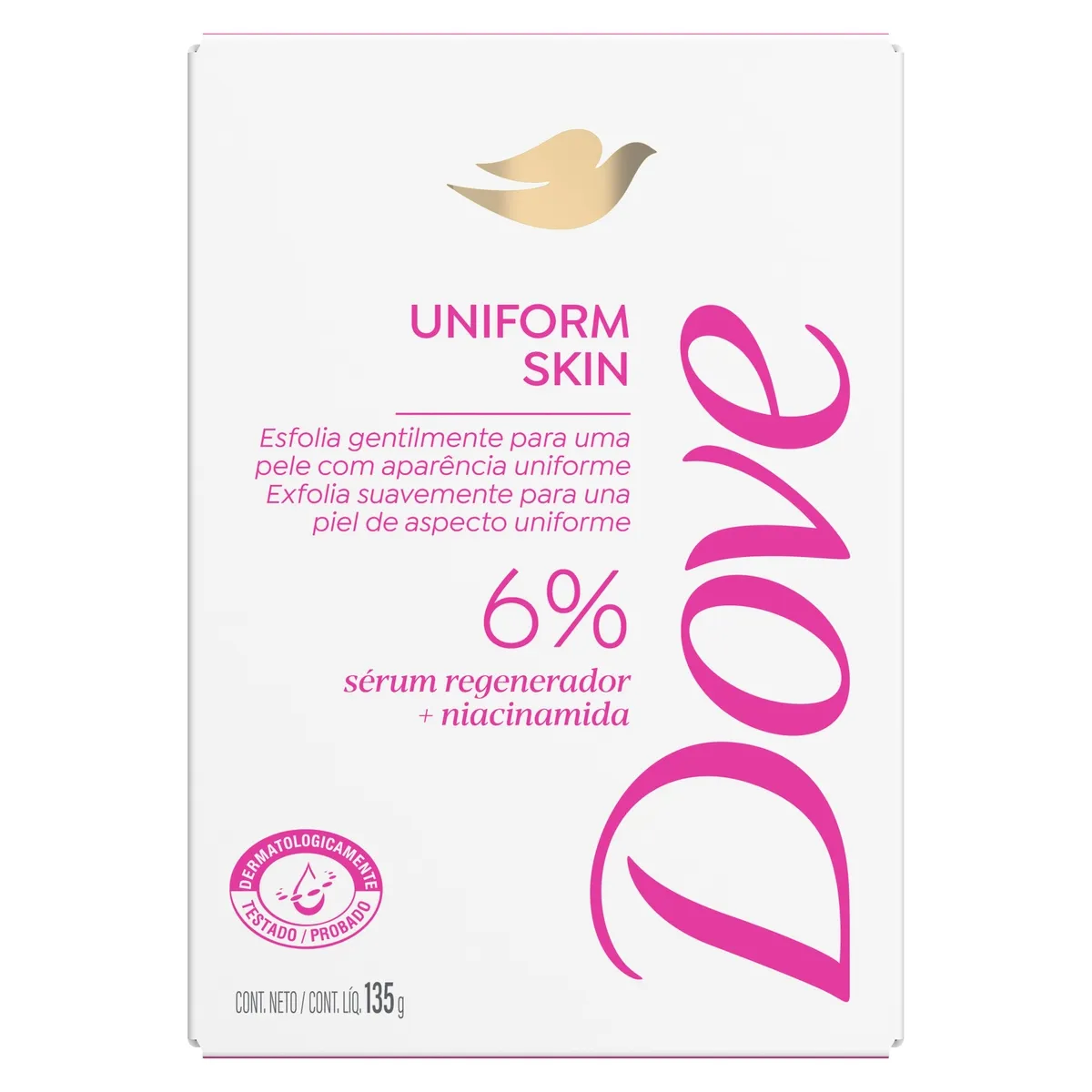 Sabonete Barra Dove Uniform Skin 135g — foto 2