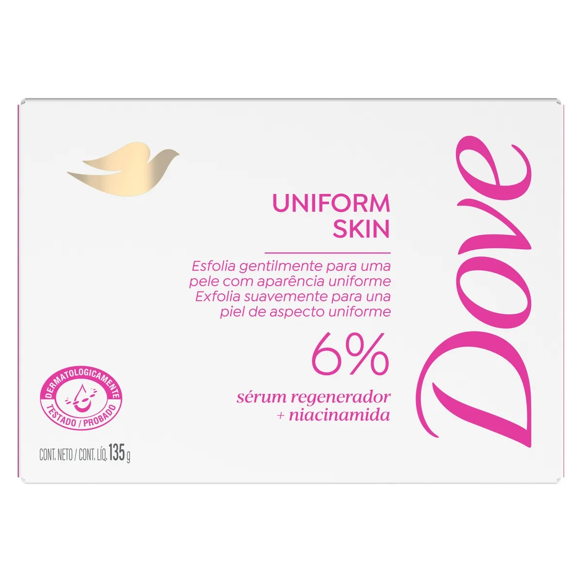 Sabonete Barra Dove Uniform Skin 135g — foto 3