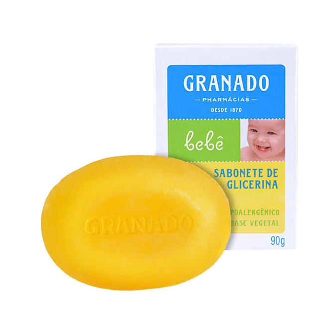 Sabonete de Glicerina em Barra Bebê Tradicional 90g - Granado