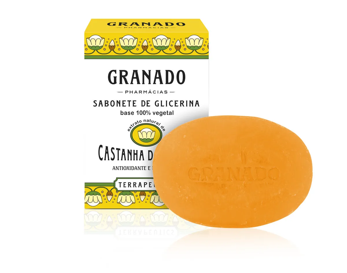Sabonete de Glicerina Granado Terrapeutics Castanha do Brasil 90g
