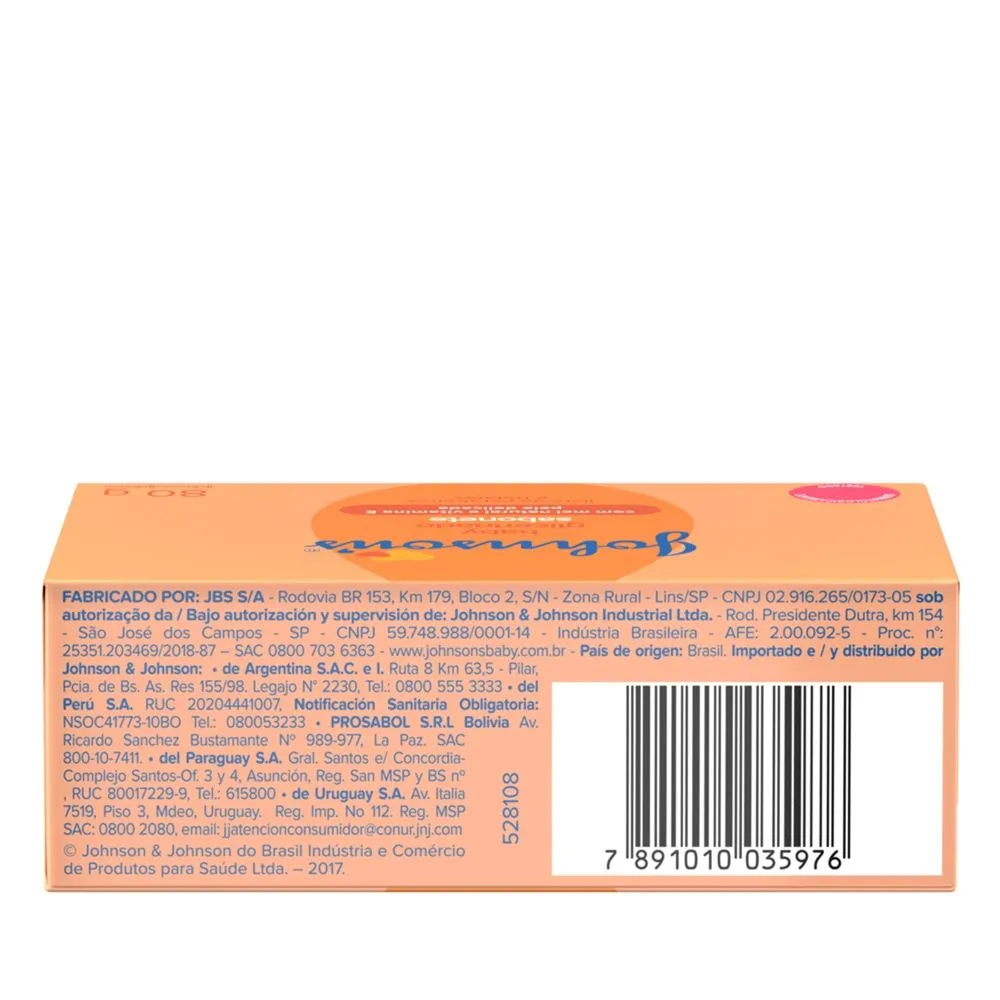 Sabonete de Glicerina Infantil Johnson's Baby 80g — foto 2