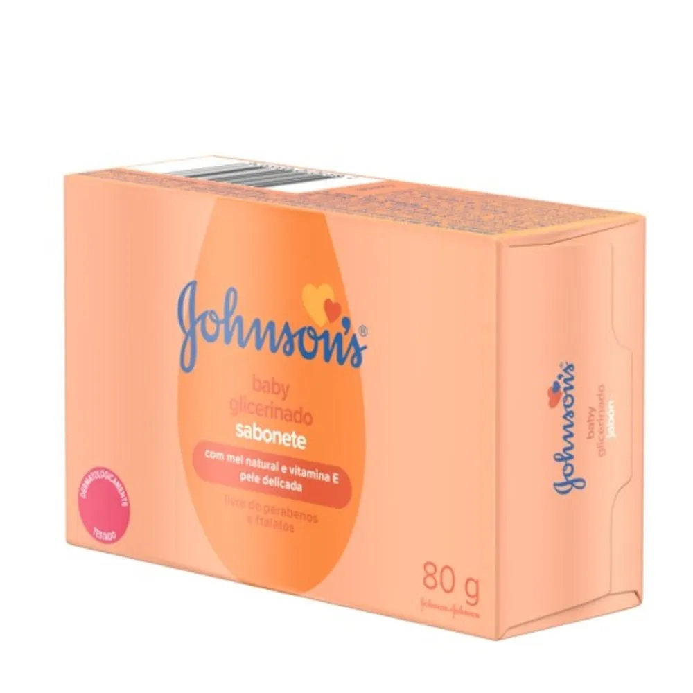 Sabonete de Glicerina Infantil Johnson's Baby 80g — foto 3