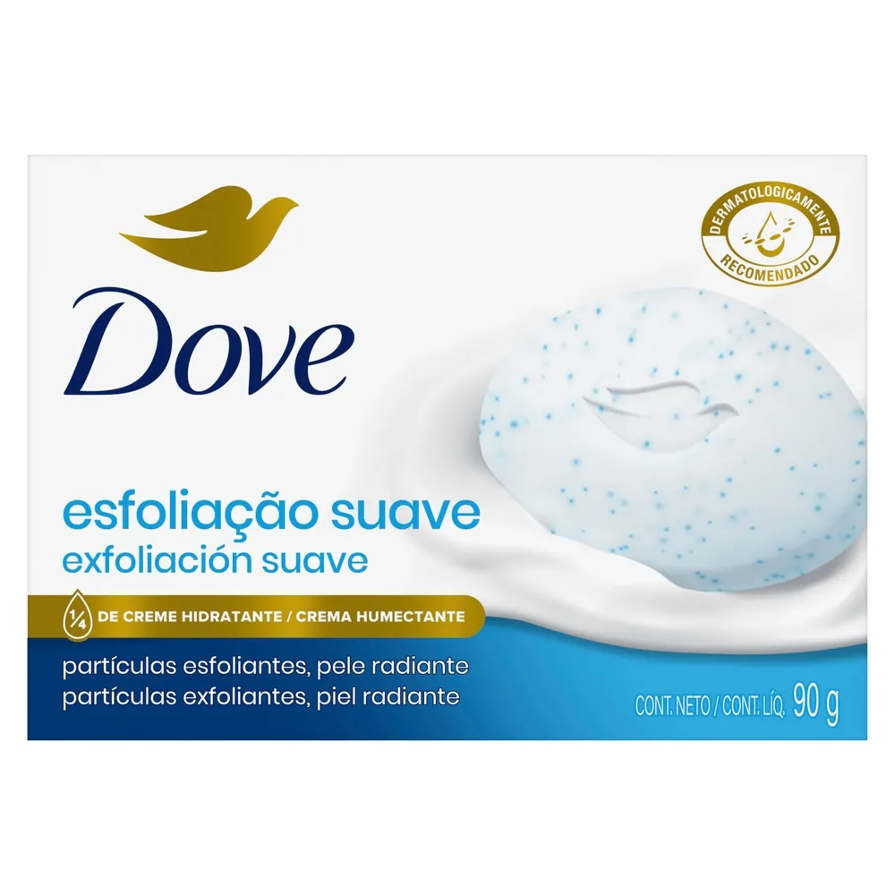 Sabonete em Barra Dove Esfoliação Suave 90g
