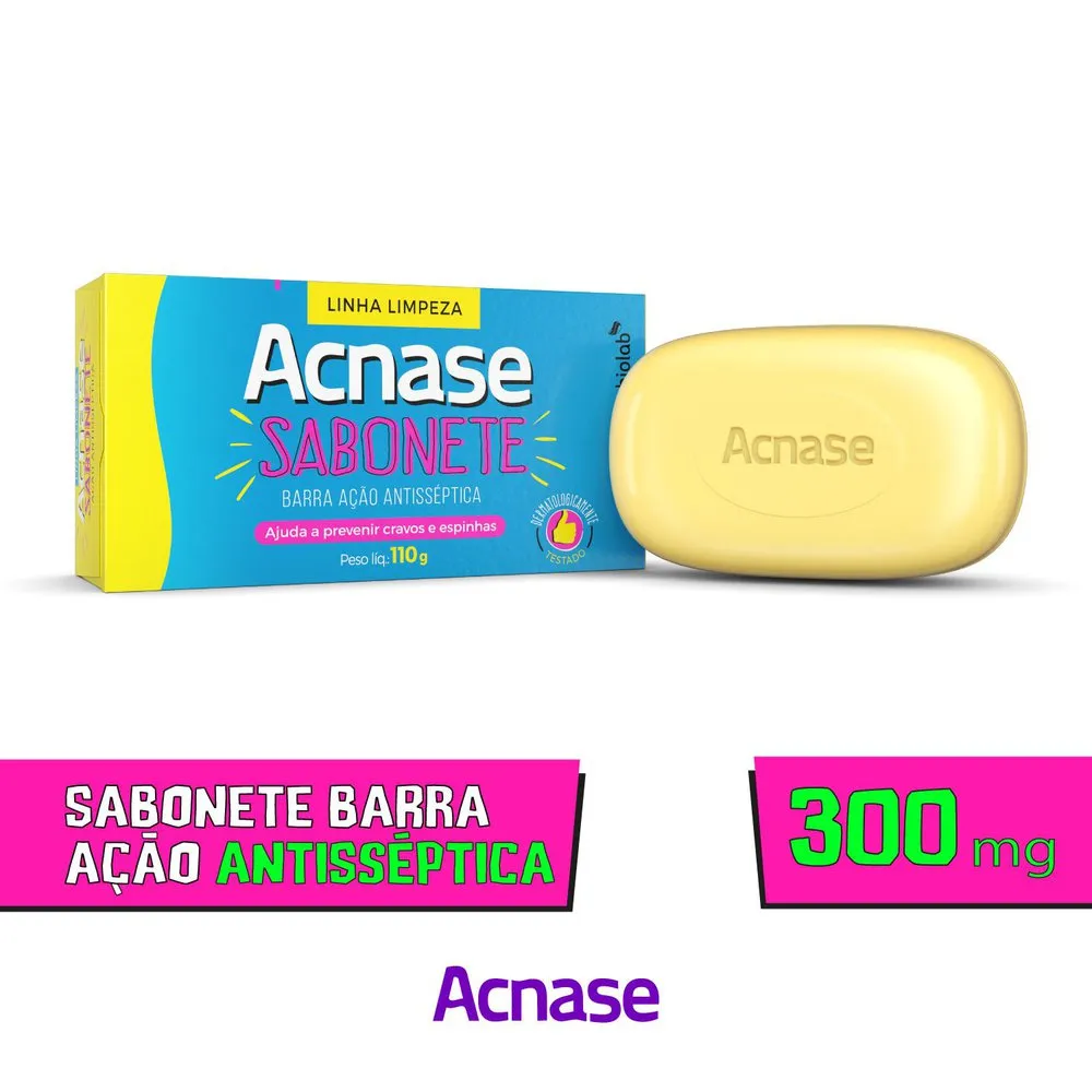 Sabonete em Barra Facial Acnase Antisséptico 110g — foto 3